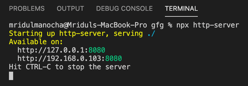 kill all running all processes in a terminal app mac book