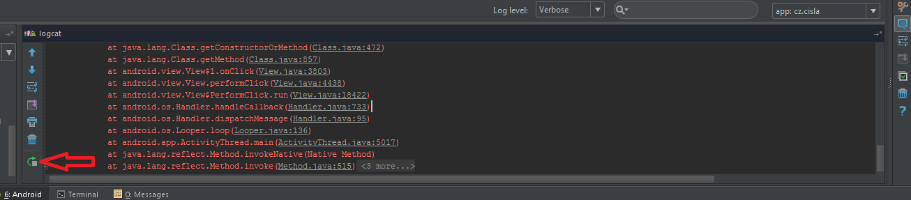 cant-find-logcat-in-android-studio-androidstudio