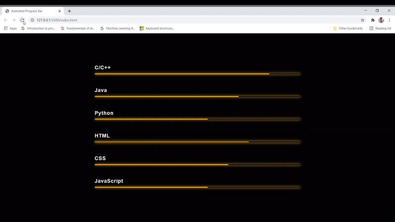 Awesome CSS Progress Bar Templates You Can Download