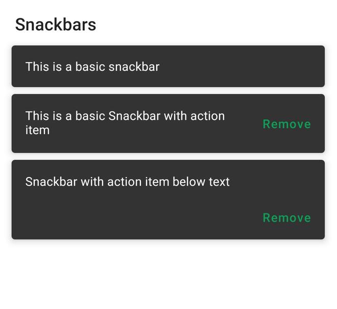 GitHub - AndreiD/TSnackBar: Android Snackbar from the Top (similar