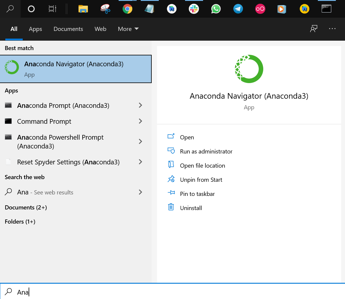 install r studio in anaconda navigator