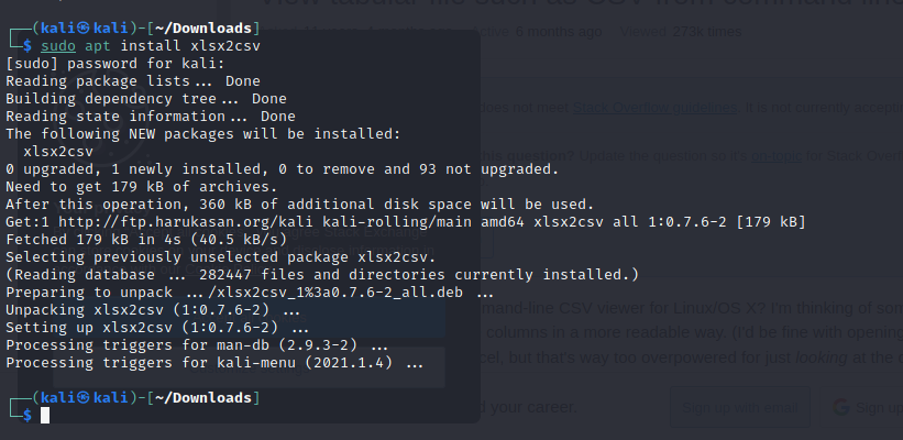 Methods to Convert xlsx Format Files to CSV on Linux CLI