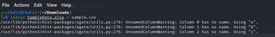 Methods to Convert xlsx Format Files to CSV on Linux CLI