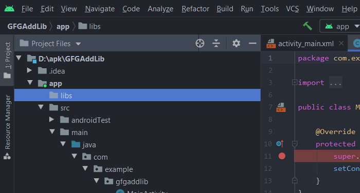 How to Add External Library in Android Studio? - GeeksforGeeks