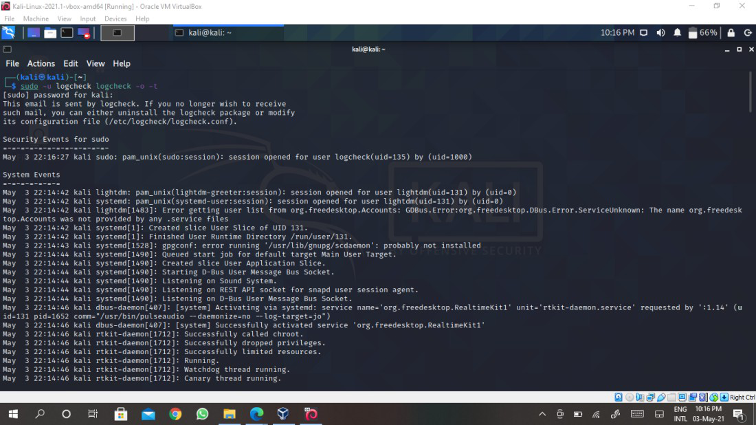 Logcheck a tool to Monitor Linux System Log Activity