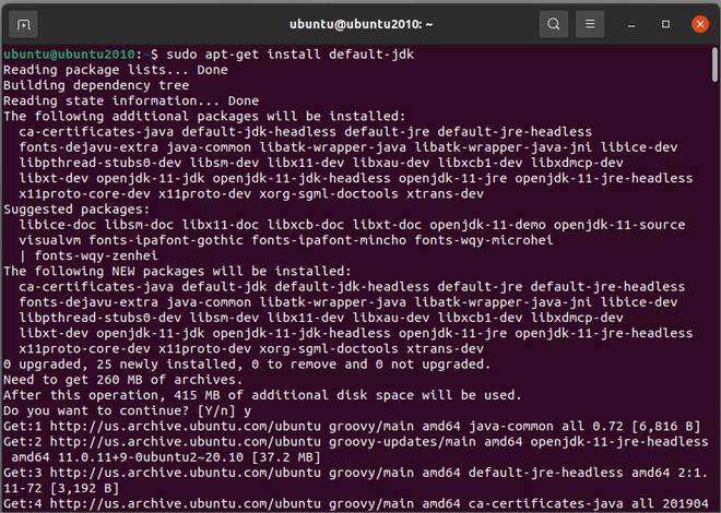 Installing Apache Tomcat 8: