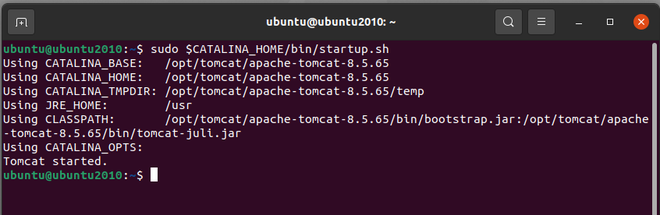 apache tomcat 8 setup and configure