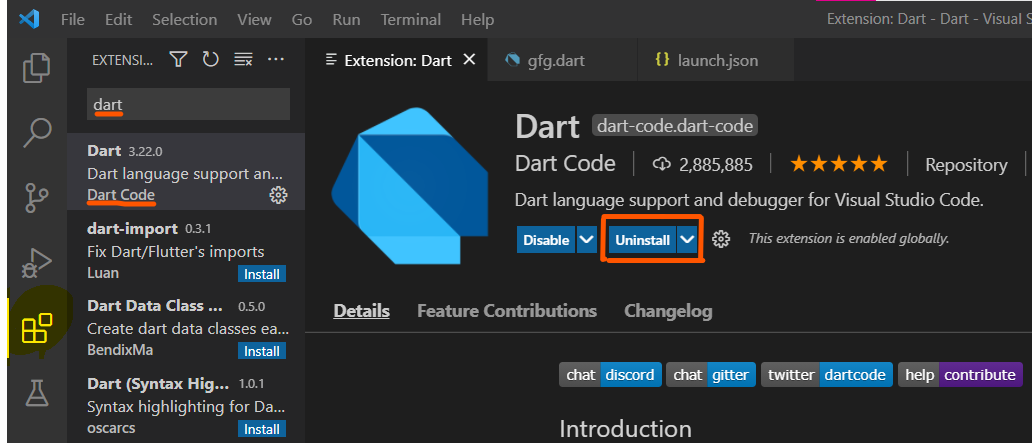 Dart - Installation and Setup in Visual Studio Code - GeeksforGeeks