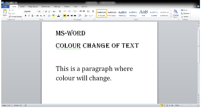 when using references in word can you change font