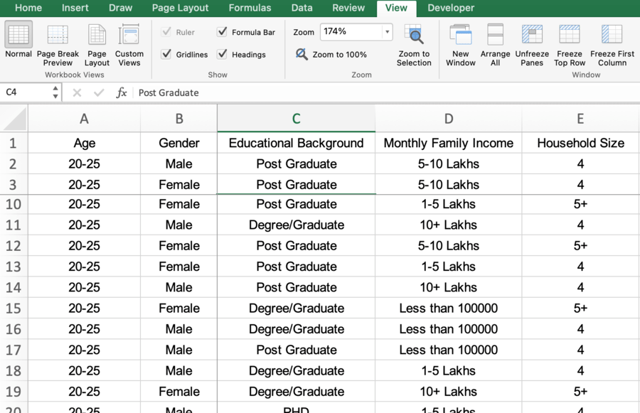 how to freeze top frame in excel