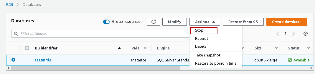 Amazon Rds Stopping A Db Instance Running On Mysql Engine Geeksforgeeks 8368