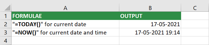 how-to-automatically-insert-date-and-timestamp-in-excel-geeksforgeeks