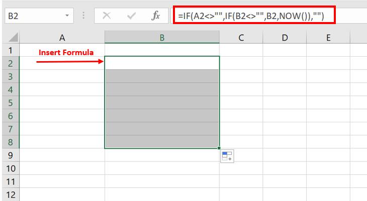 Comment Insérer Automatiquement La Date Et Lhorodatage Dans Excel Hot Sex Picture 6390