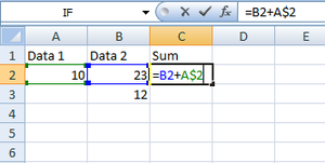Mixed Cell References in MS Excel - GeeksforGeeks