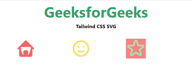 How To Change Svg Icon Colors With Tailwind Css ? - Geeksforgeeks