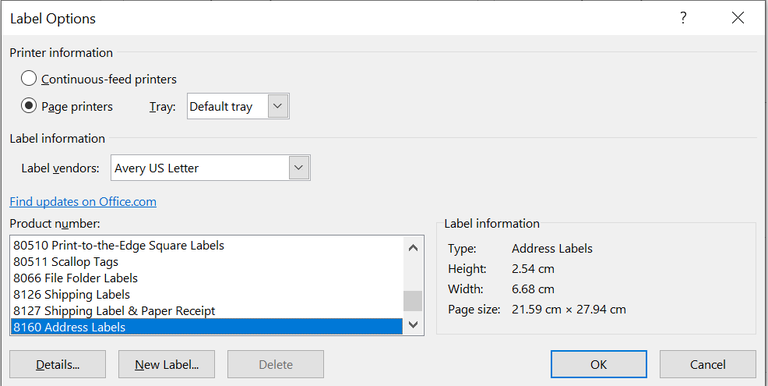 Envelopes and Labels in MS Word - GeeksforGeeks