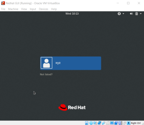 virtualbox rhel 8