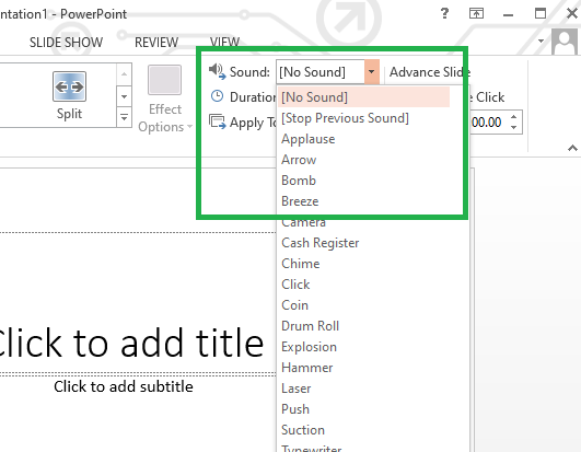 Applying Transitions to Slides in MS PowerPoint - GeeksforGeeks