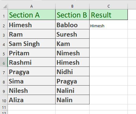 excel find duplicates in two sheets