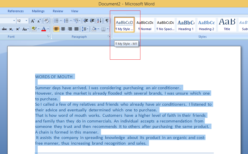 customizing-styles-in-ms-word-geeksforgeeks