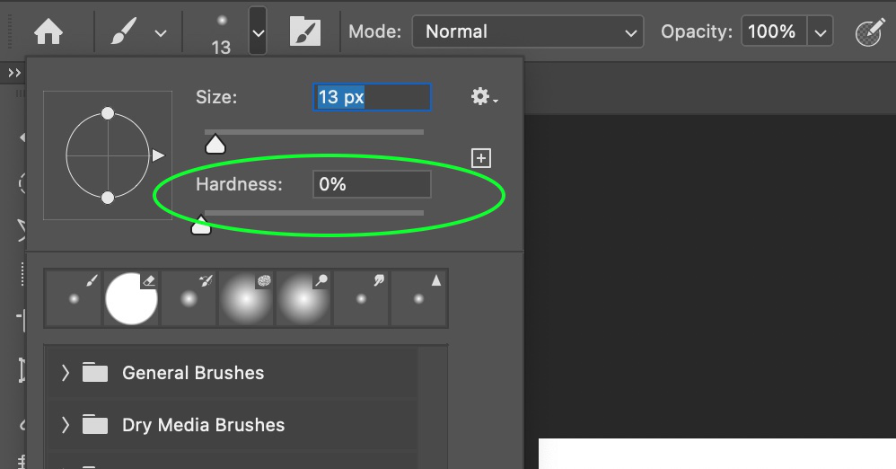 How to use brush deals tool in photoshop