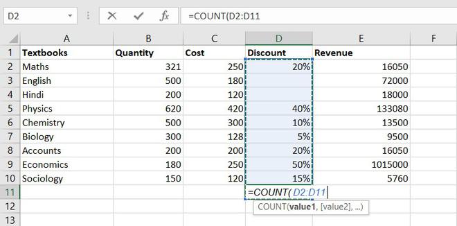 comprehensive list of microsoft excel functions