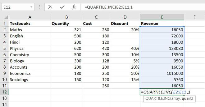 What Are The Statistical Functions In Ms Excel