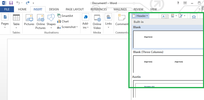 Insert A Header And Footer In MS Word GeeksforGeeks Insert A Header And Footer In MS Word GeeksforGeeks