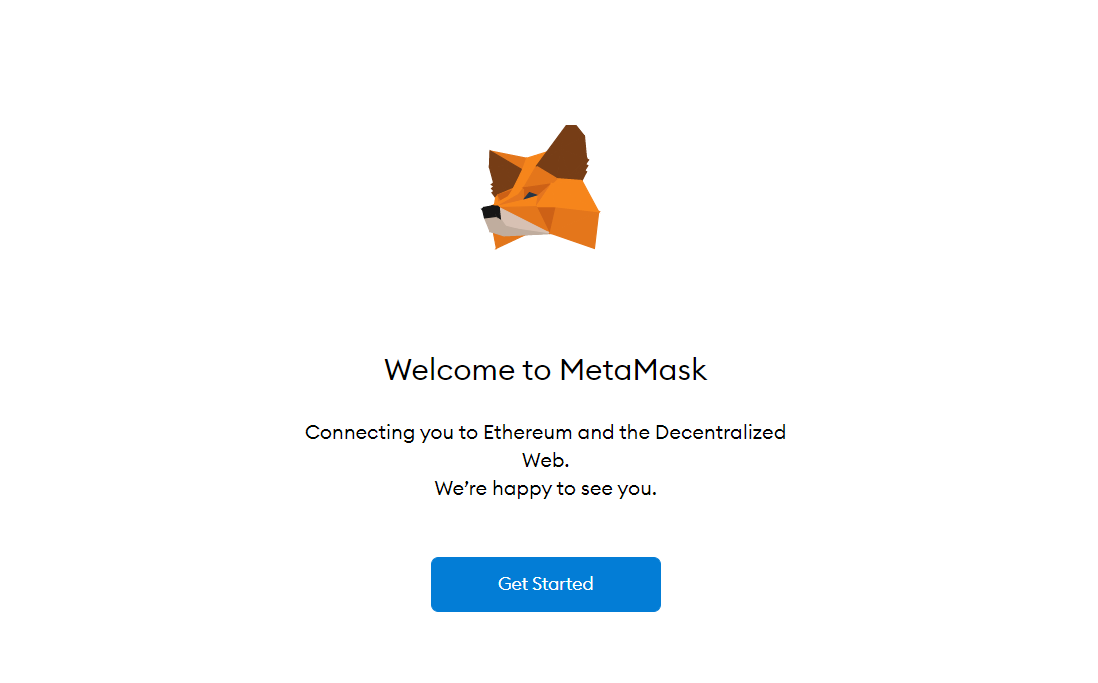 metamask appeared on chrome