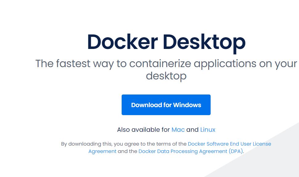 Docker Desktop