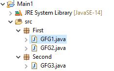 java import class with same name