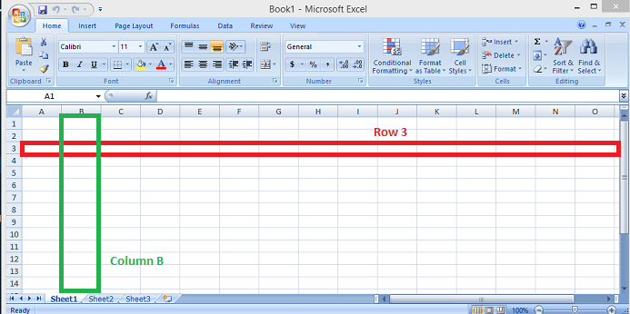 Working with Spreadsheets in MS Excel - GeeksforGeeks