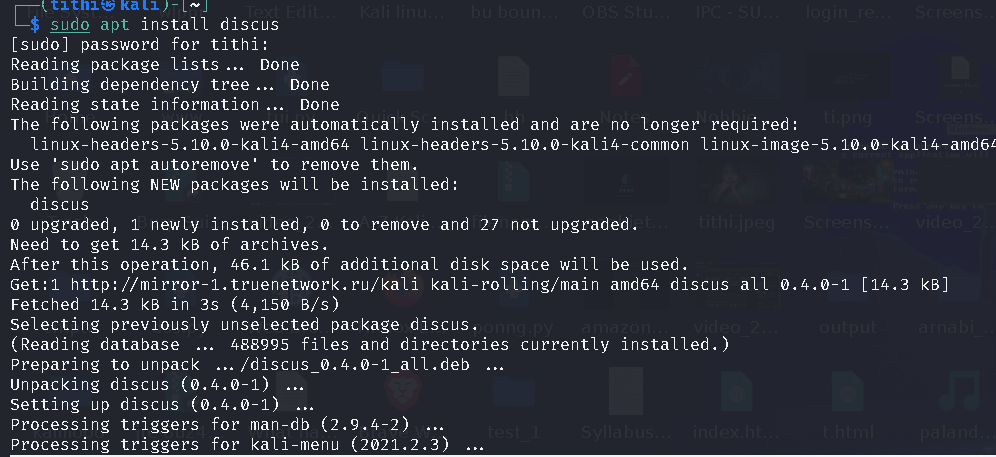 Discus Show Colourised Disk Space Usage in Linux