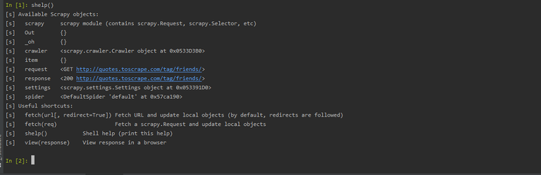 Scrapy - Shell - GeeksforGeeks