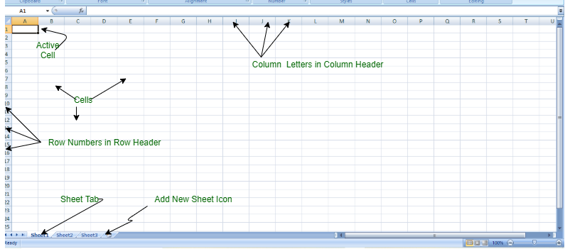 worksheets in excel geeksforgeeks