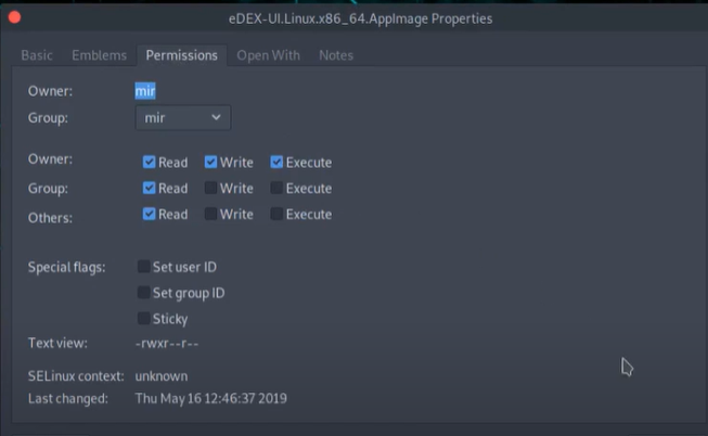 edex ui windows