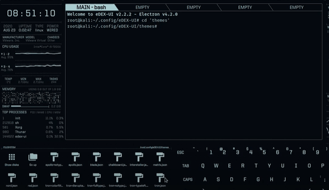 change mac address terminal emulator