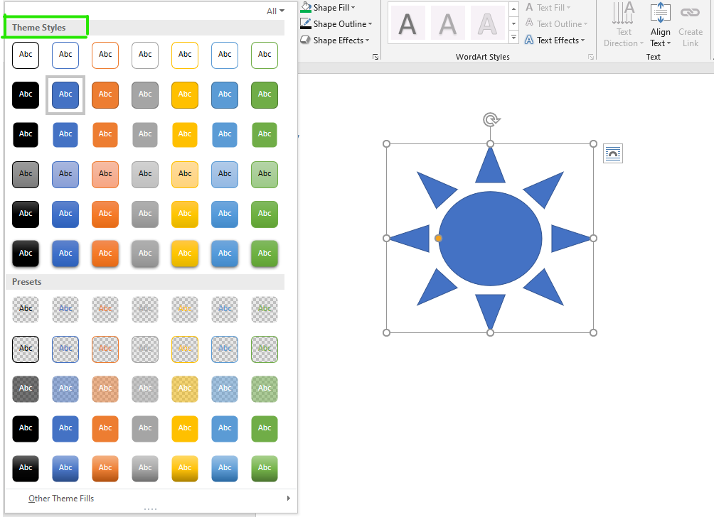 How To Insert Shape In Ms Word 2010