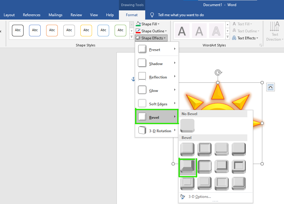 Word shapes in microsoft word - Word и Excel - помощь в работе с ...