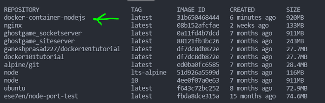 Docker Docker Container for Node js GeeksforGeeks
