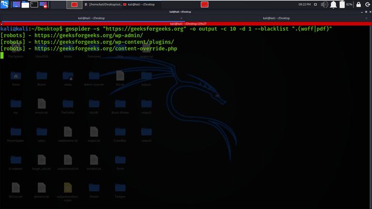 GoSpider - Fast web spider written in Go - GeeksforGeeks