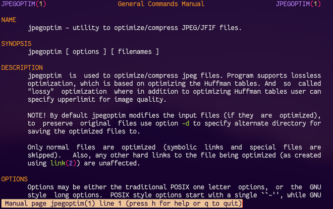 Optimize and Compress JPEG or PNG Images in Linux Command line ...