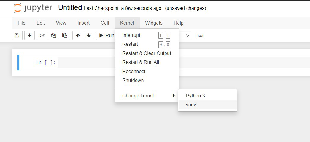 install ipython notebook in python venv