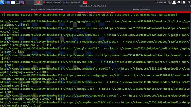 OpenRedireX – Open Redirection Vulnerability Finder Tool in Linux ...