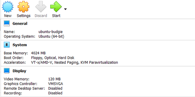 reate a virtual machine