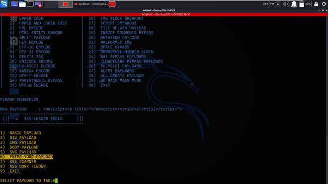 XSS-Loader - XSS Scanner and Payload Generator - GeeksforGeeks