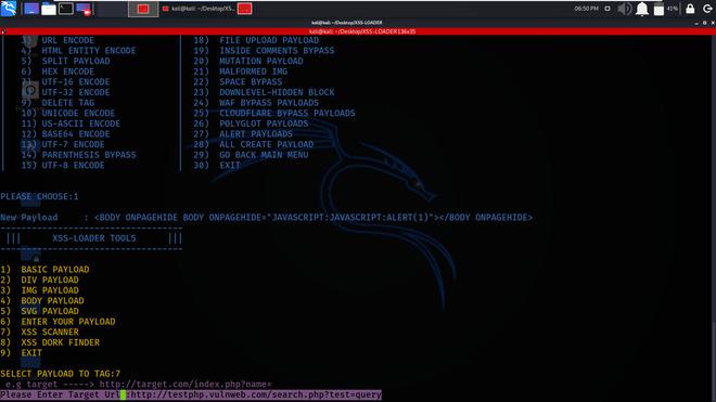 XSS-Loader - XSS Scanner and Payload Generator - GeeksforGeeks
