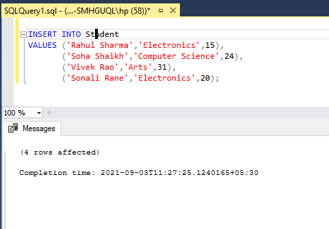 How To Check If A Column Exists In A Sql Server Table? - Geeksforgeeks