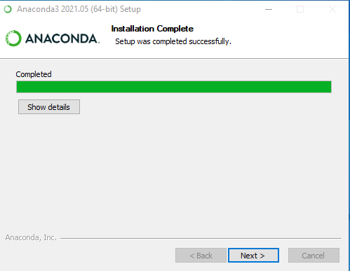 installing anaconda