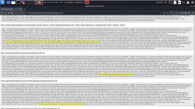 LinkFinder - Script to search Endpoints in JavaScript Files - GeeksforGeeks